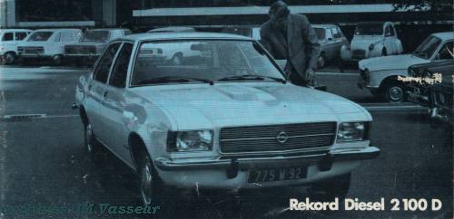 OPEL Rekord DIESEL 2100D