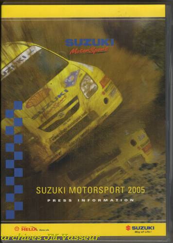 SUZUKI MOTORSPORT : Dossier de presse Salon de Genève 2005
